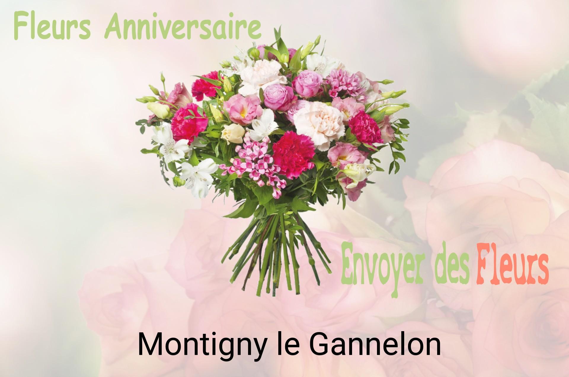 Bouquet de fleurs d’anniversaire livré à Montigny-le-Gannelon
